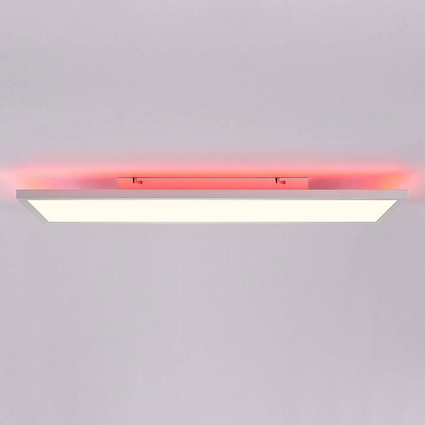 Arcchio LED panel Brenda, 80 x 30 cm, CCT, távvezérléssel, dimmelhető, Fehér / opál, Nappali / Étkező, Modern