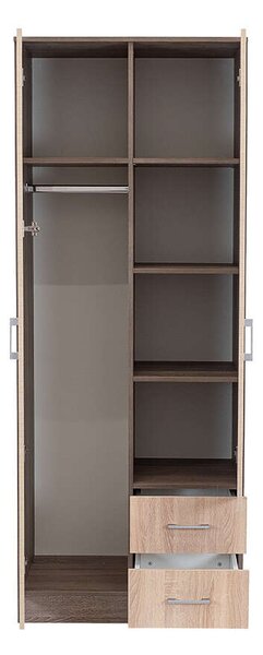 Miami Gardróbszekrény 80x205 cm Sonoma/Yorki Tölgy
