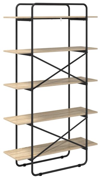 Könyvespolc 5 szintes 100 x 35 x 175,5 cm PB Sonoma Tölgy