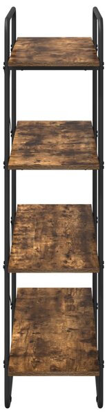 Könyvespolc 4 szintes 100 x 35 x 140 cm PB Füstös Tölgy