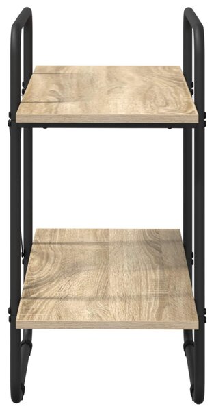 Könyvespolc 2 szintes 60 x 35 x 70 cm PB Sonoma Tölgy