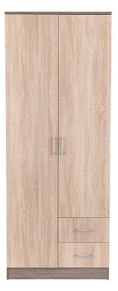 Miami Gardróbszekrény 80x205 cm Sonoma/Yorki Tölgy