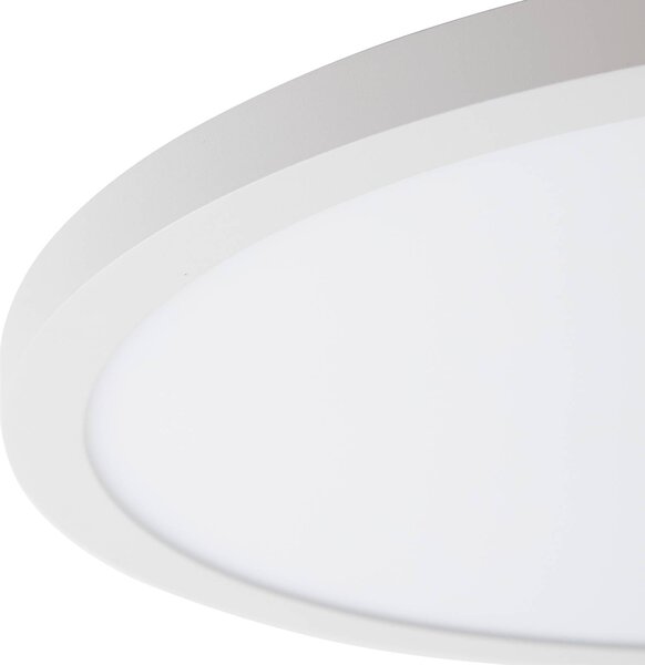Arcchio LED mennyezeti lámpa Brenda, Ø 40 cm, CCT, távvezérléssel, dimmelhető, Fehér / opál, Nappali / Étkező, Modern