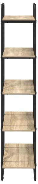 Könyvespolc 5 szintes 60 x 35 x 175,5 cm PB Sonoma Tölgy