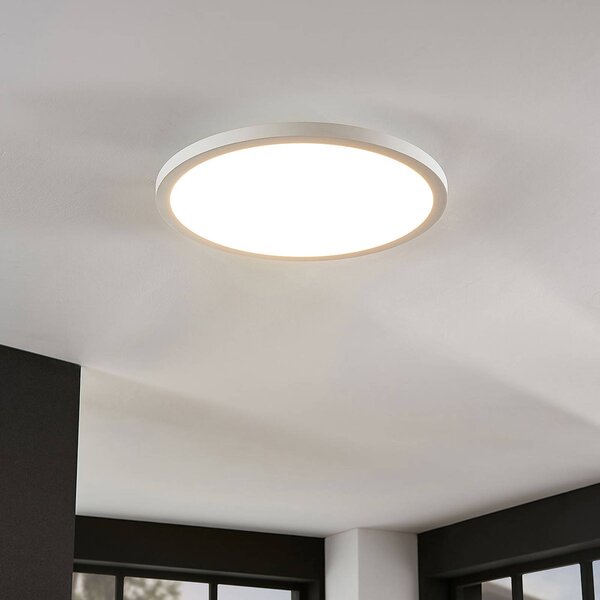 Arcchio LED mennyezeti lámpa Brenda, Ø 40 cm, CCT, távvezérléssel, dimmelhető, Fehér / opál, Nappali / Étkező, Modern