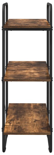 Könyvespolc 3 szintes 60 x 35 x 105 cm PB Füstös Tölgy