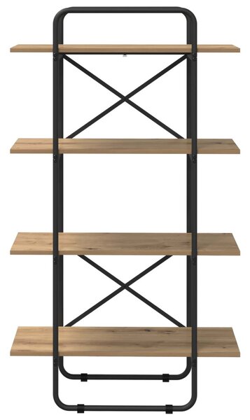 Könyvespolc 4 szintes 60 x 35 x 140 cm PB Kézműves Tölgy