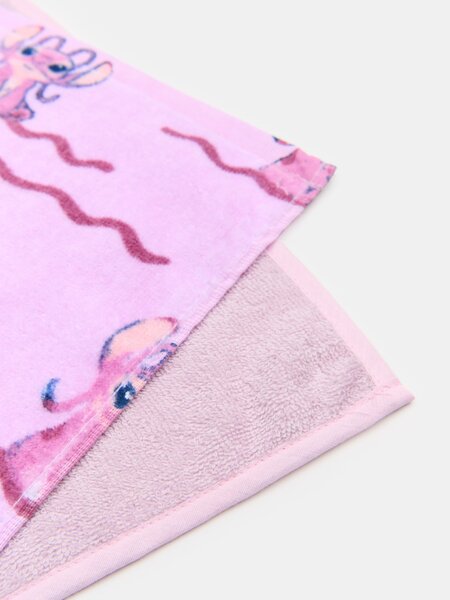 Sinsay - Pamut törölköző 2 db Stitch - levendula