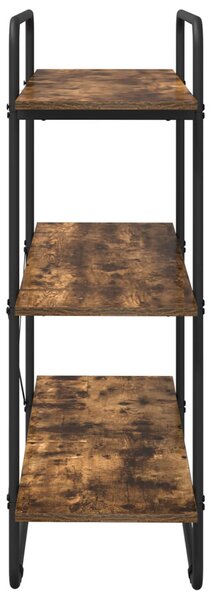 Könyvespolc 3 szintes 100 x 35 x 105 cm PB Füstös Tölgy