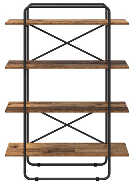 Könyvespolc 4 szintes 100 x 35 x 140 cm PB Tölgyfa