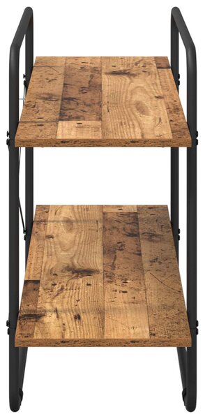 Könyvespolc 2 szintes 100 x 35 x 70 cm PB Tölgyfa