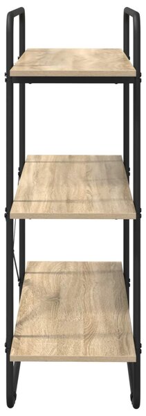 Könyvespolc 3 szintes 100 x 35 x 105 cm PB Sonoma Tölgy