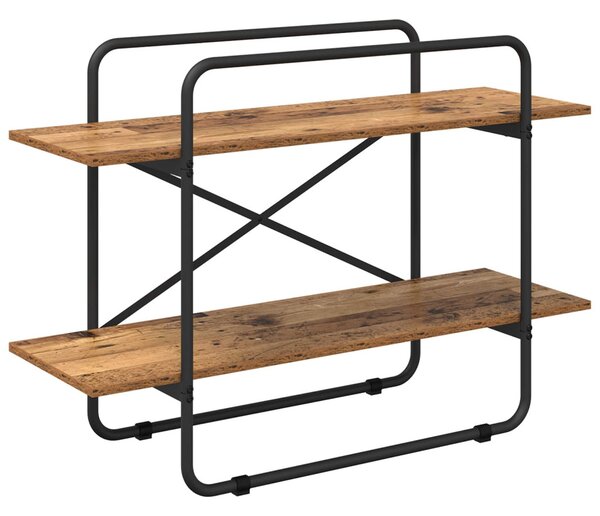 Könyvespolc 2 szintes 100 x 35 x 70 cm PB Tölgyfa