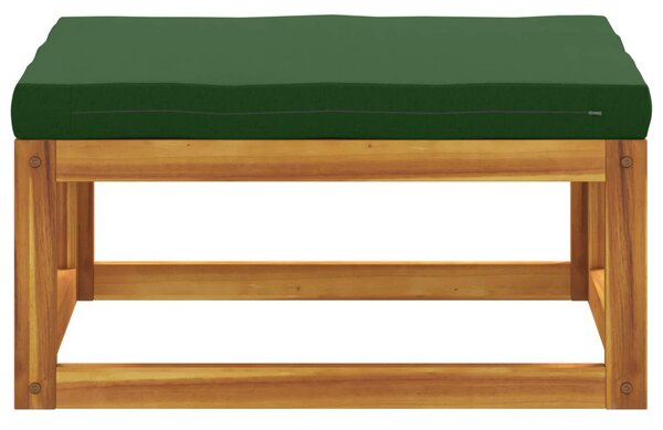 Elemes lábtartó párnákkal Tömör Akácfa Természetes