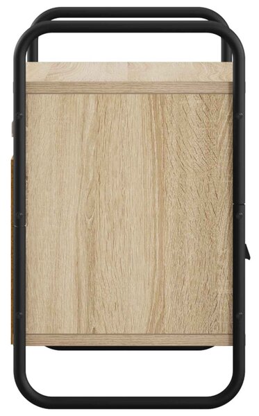 Függő éjjeli szekrény 2 db Sonoma Tölgy 40 x 30 x 50 cm