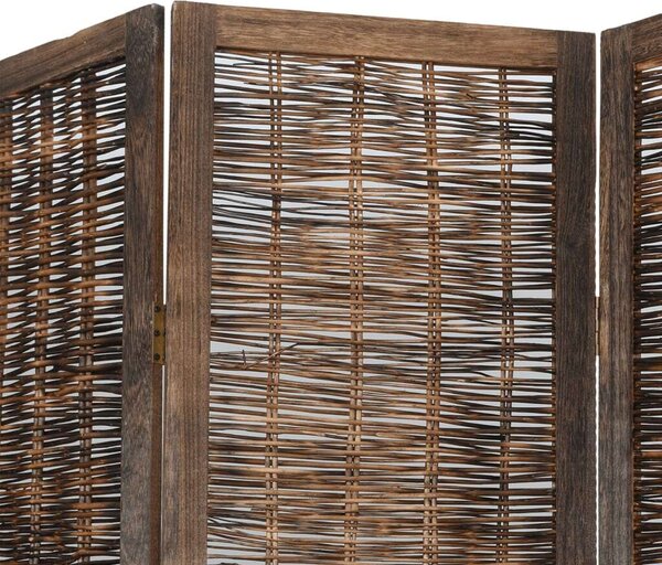 VidaXL 3 Paneles Bambusz Térelválasztó - 105-110 x 220 cm