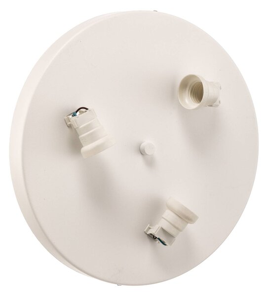 Eko-Light Zulu mennyezeti világítás fehér/arany, kerek, dimmelhető, Sárgaréz / arany, Nappali / Étkező, Textil / szövet / selyem, Modern
