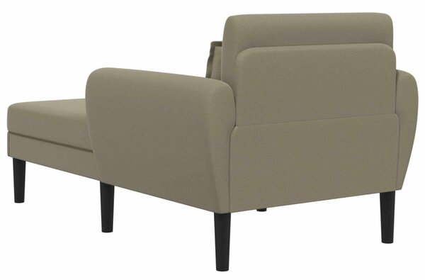 Sezlon Khaki Szemcsés bársony
