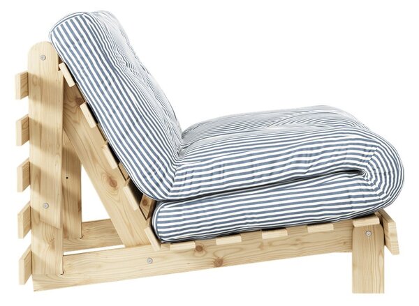 Fehér/világoskék fotel Roots - Karup Design