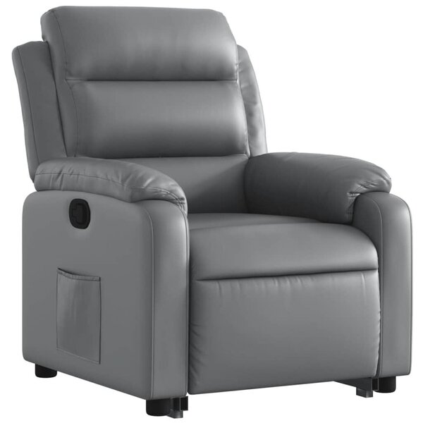Relax Fotel Elektromos Emelővel - Szürke