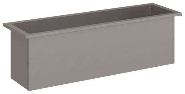 Led-es kerti virágláda Rozsdás 30 x 100 x 30 cm