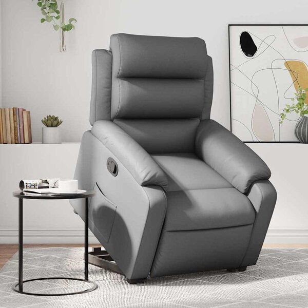Relax Fotel Elektromos Emelővel - Szürke
