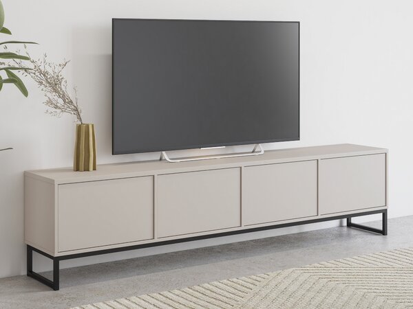 TV-állvány Camtolo 101, Laminált forgácslap, 51x209x37cm, Kasmír