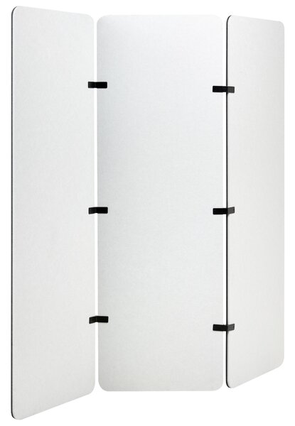 Irodai térelválasztó FUTURA 180 x 180 cm Sötétszürke