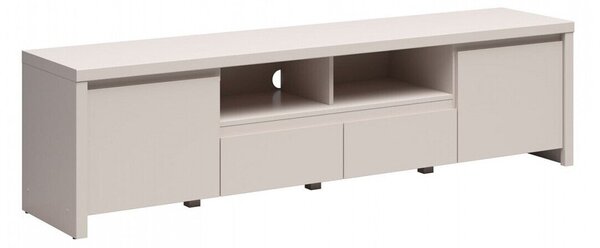 TV-állvány Nolroma 143, Laminált forgácslap, 49x182x40cm, Kasmír
