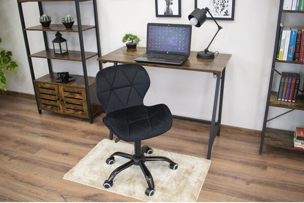 JAKS Irodai szék fekete velúr Noto