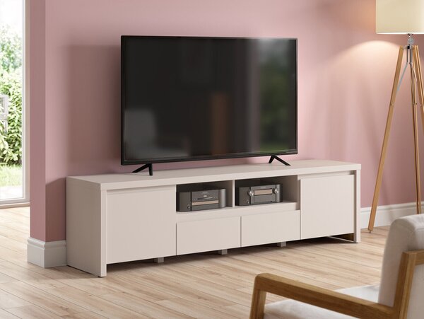 TV-állvány Nolroma 143, Laminált forgácslap, 49x182x40cm, Kasmír