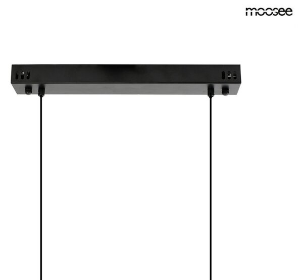 Moosee Torre LED Függőlámpa Fekete Organikus Dizájn