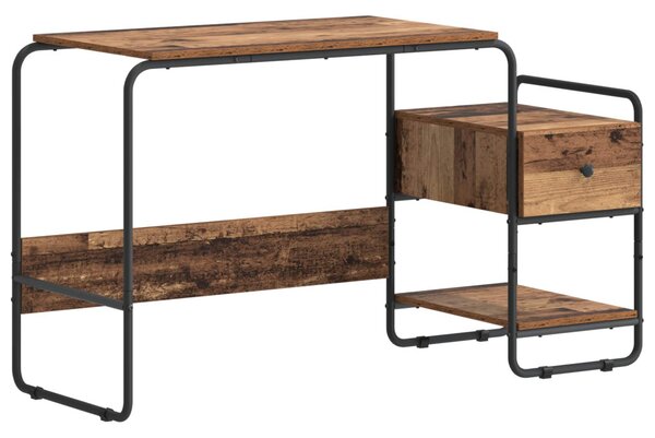 Tárolóval rendelkező íróasztal Antik Fa 131,5 x 50 x 75,5 cm