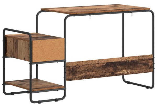 Tárolóval rendelkező íróasztal Antik Fa 131,5 x 50 x 75,5 cm