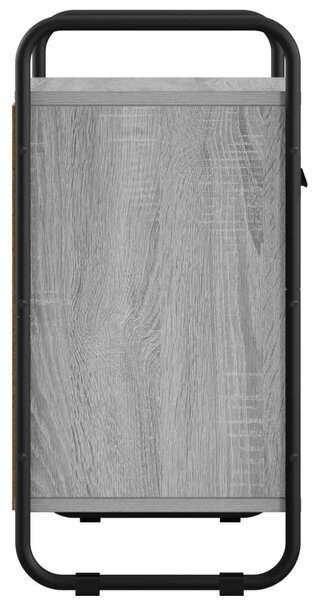 TV szekrény 60 x 30 x 50 cm Szürke Sonoma Szerelt Fa