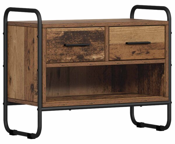 TV szekrény 60 x 30 x 50 cm Antik Fa Szerelt Fa