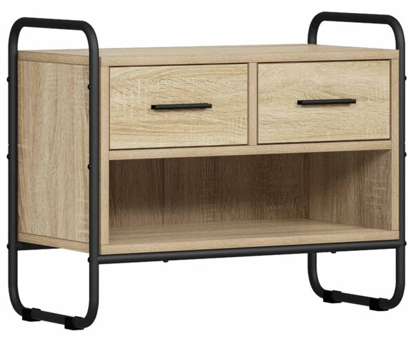 TV szekrény 60 x 30 x 50 cm Sonoma Tölgy Szerelt Fa