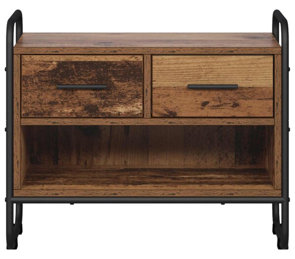 TV szekrény 60 x 30 x 50 cm Antik Fa Szerelt Fa