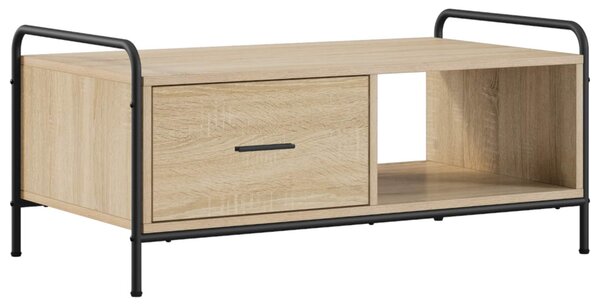 Dohányzóasztal Sonoma Tölgy 90 x 49 x 41 cm Szerelt Fa