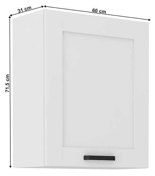 Felsőszekrény Lesana 1 (fehér) 60 G-72 1F