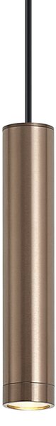 Design függőlámpa sötét bronz GU10 50mm IP44 - Tuba