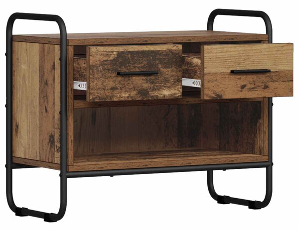 TV szekrény 60 x 30 x 50 cm Antik Fa Szerelt Fa