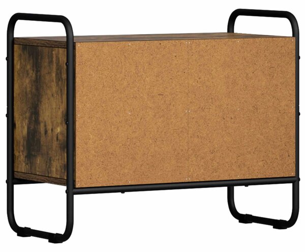 TV szekrény 60 x 30 x 50 cm Füstös Tölgy Szerelt Fa