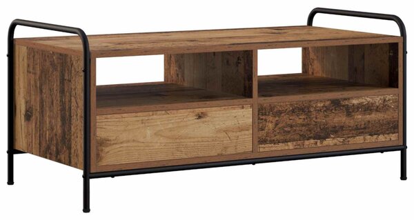 Dohányzóasztal Antik Fa 99,5 x 49 x 46 cm Szerelt Fa