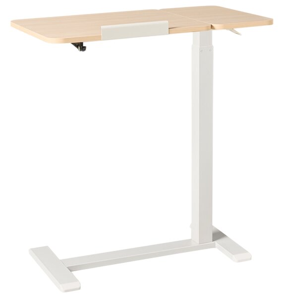 Manuálisan állítható laptop állvány SCHOLA Világosbarna/fehér 70 cm 40 cm