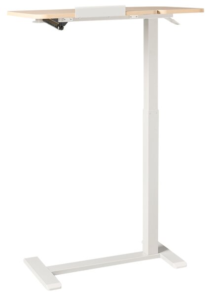 Manuálisan állítható laptop állvány SCHOLA Világosbarna/fehér 70 cm 40 cm
