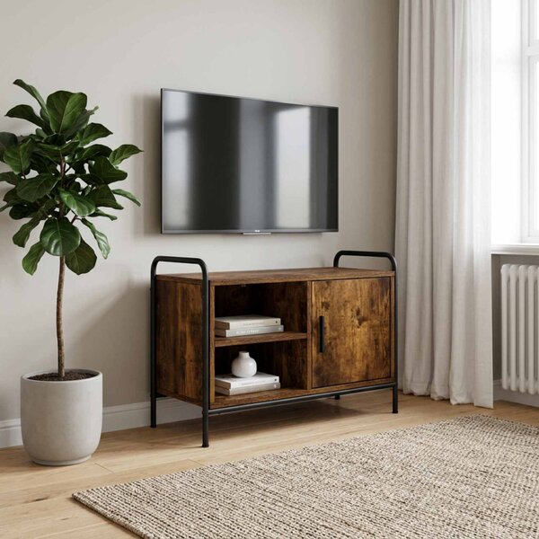 TV szekrény 67,5 x 33 x 50 cm Füstös Tölgy