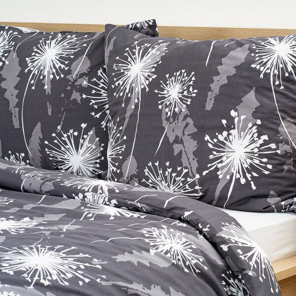 4Home Midnight Dandelions pamut ágyneműhuzat , 140 x 220 cm, 70 x 90 cm, 140 x 220 cm, 70 x 90 cm