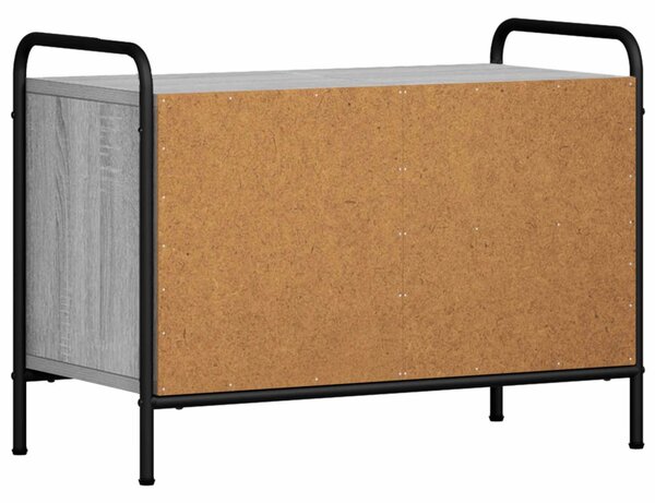 TV szekrény 67,5 x 33 x 50 cm Szürke Sonoma