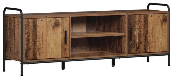 TV szekrény 133 x 33 x 50 cm Antik Fa Szerelt Fa